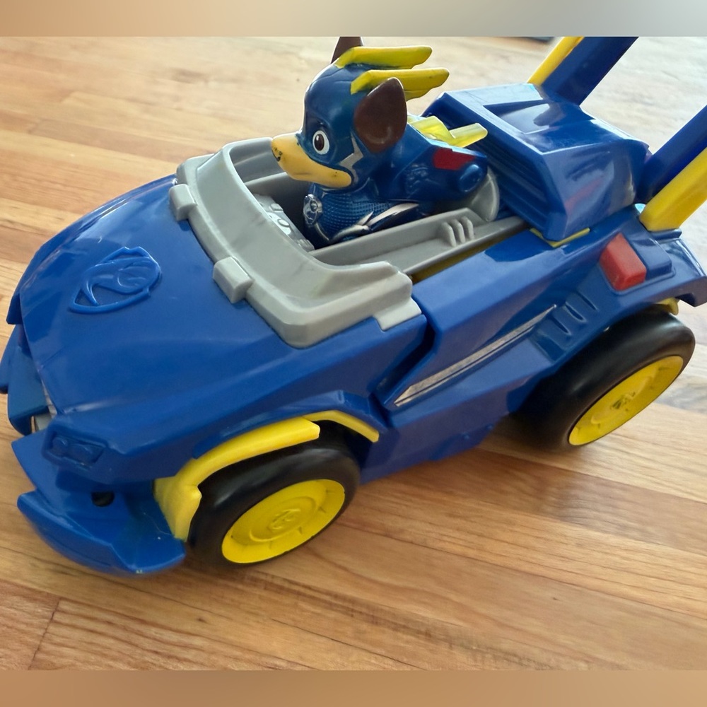 Paw Patrol Chase Blue and Yellow Rescue Vehicle